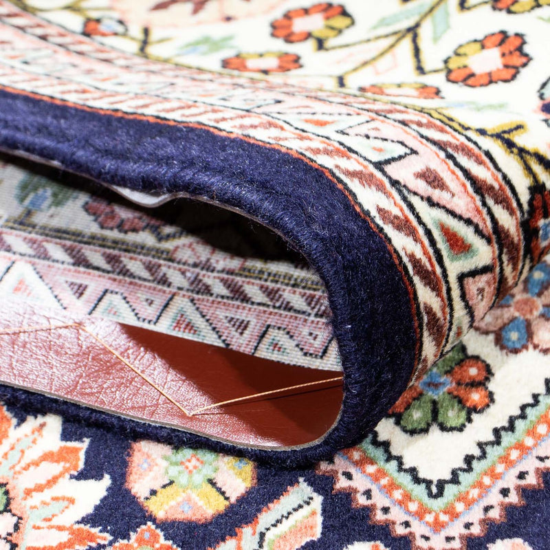 Gabbeh Tapijt - Kashkuli Perzisch - 227 x 145 cm - donkerblauw