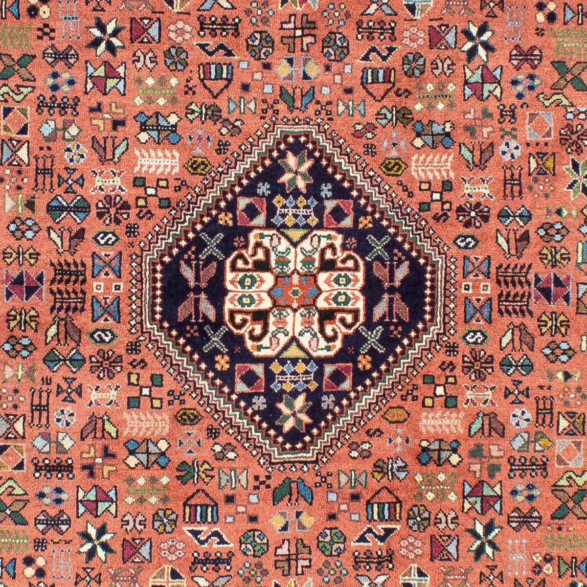 Gabbeh Tapijt - Kashkuli Perzisch - 240 x 167 cm - roest