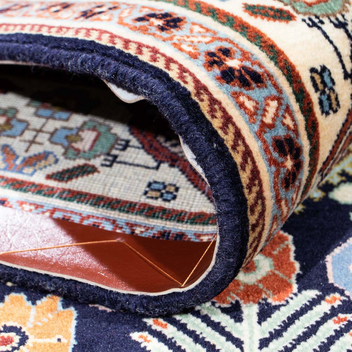 Gabbeh Tapijt - Kashkuli Perzisch - 250 x 152 cm - donkerblauw