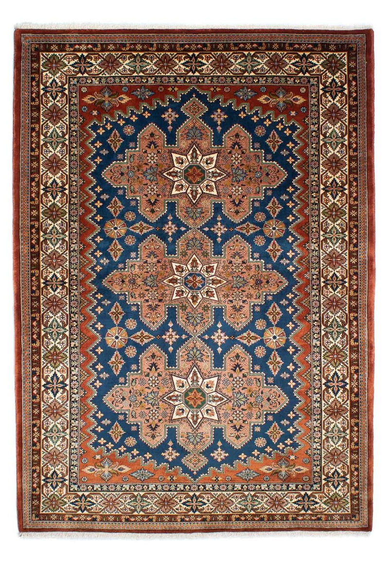 Gabbeh Tapijt - Kashkuli Perzisch - 242 x 173 cm - donkerrood