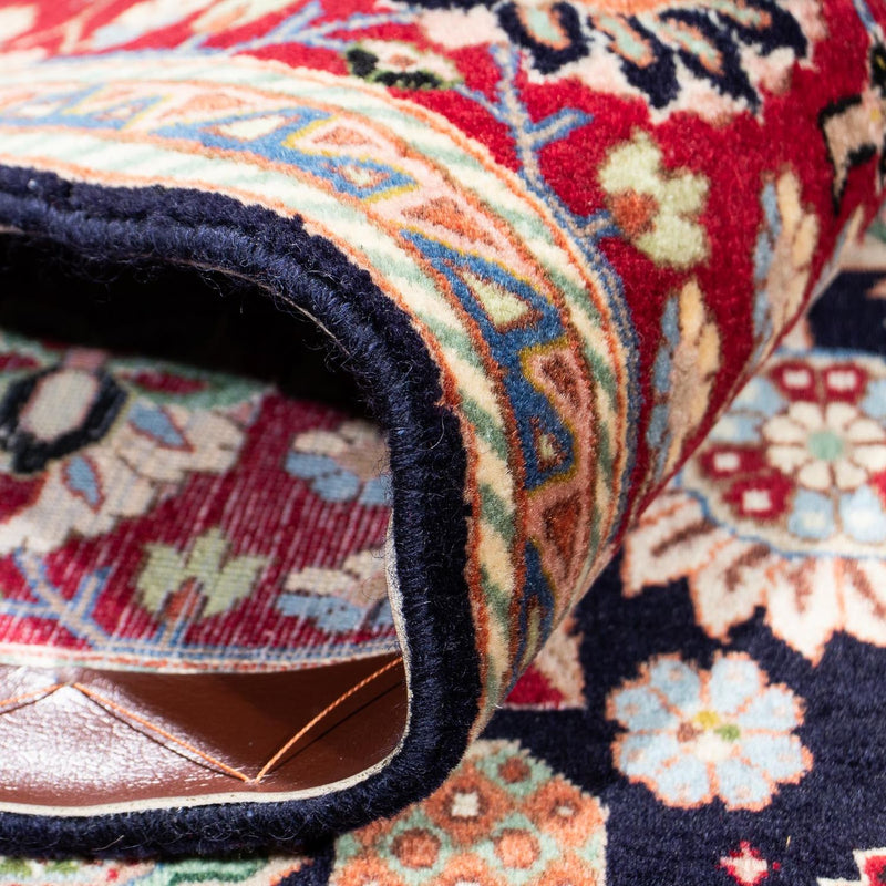 Gabbeh Tapijt - Kashkuli Perzisch - 213 x 141 cm - donkerblauw