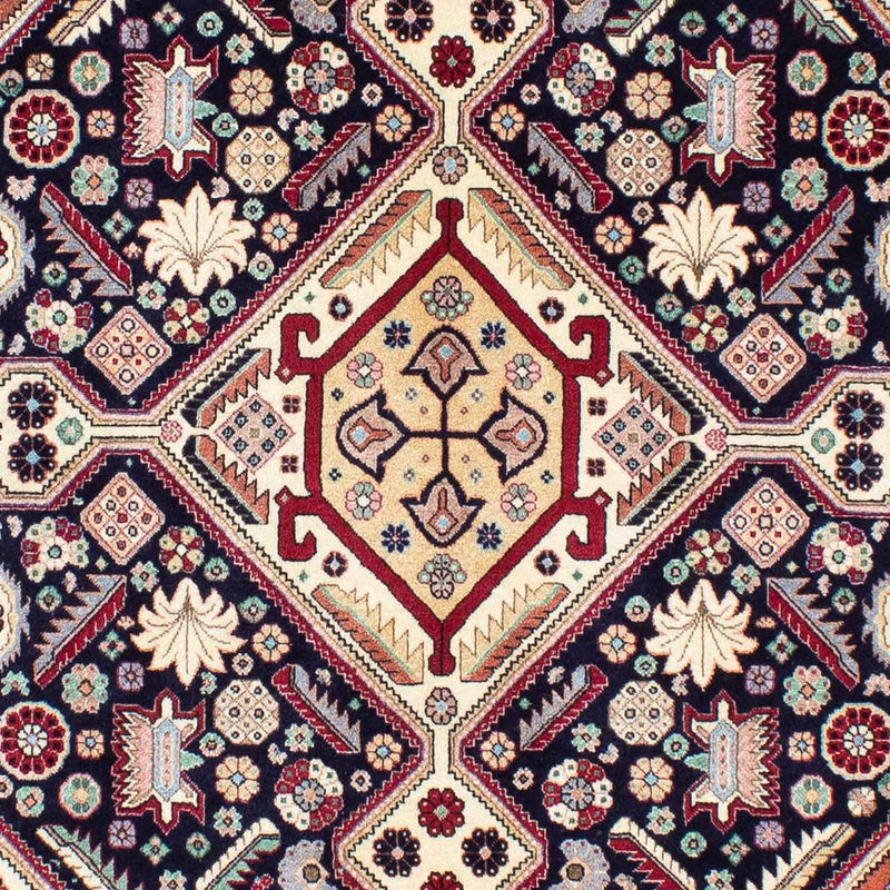 Gabbeh Tapijt - Kashkuli Perzisch - 203 x 148 cm - donkerblauw