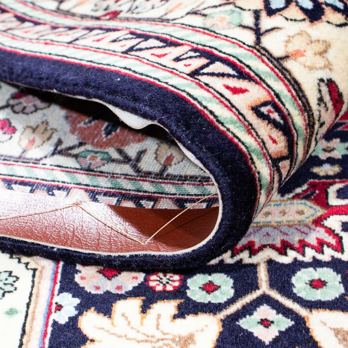 Gabbeh Tapijt - Kashkuli Perzisch - 203 x 148 cm - donkerblauw