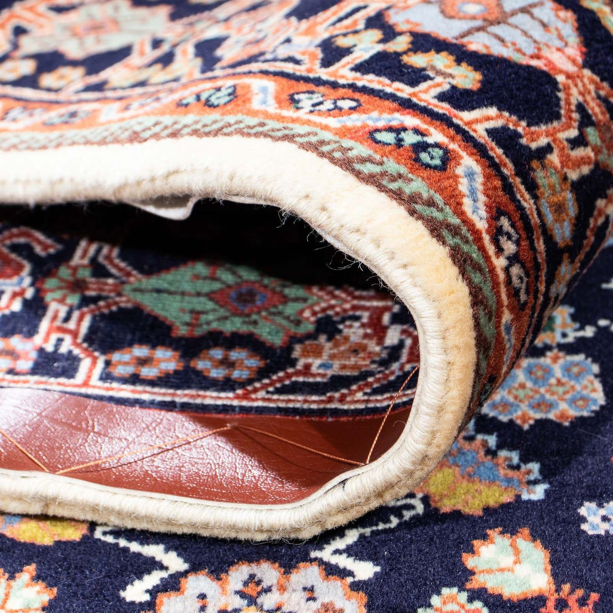 Gabbeh Tapijt - Kashkuli Perzisch - 180 x 140 cm - donkerblauw