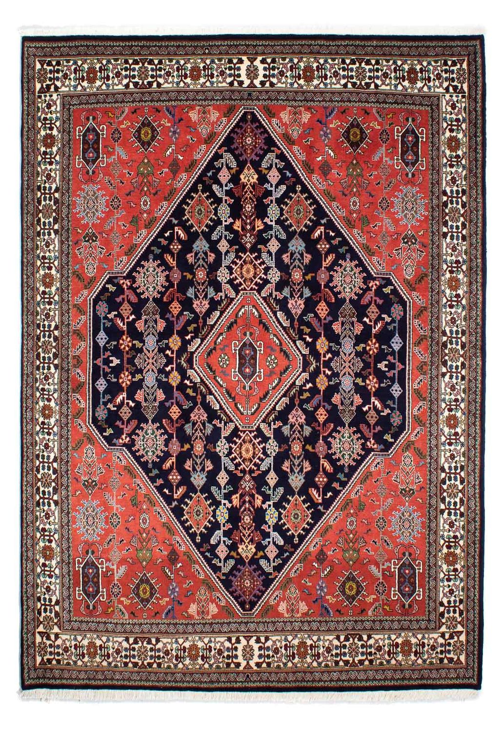 Gabbeh Tapijt - Kashkuli Perzisch - 245 x 172 cm - donkerblauw