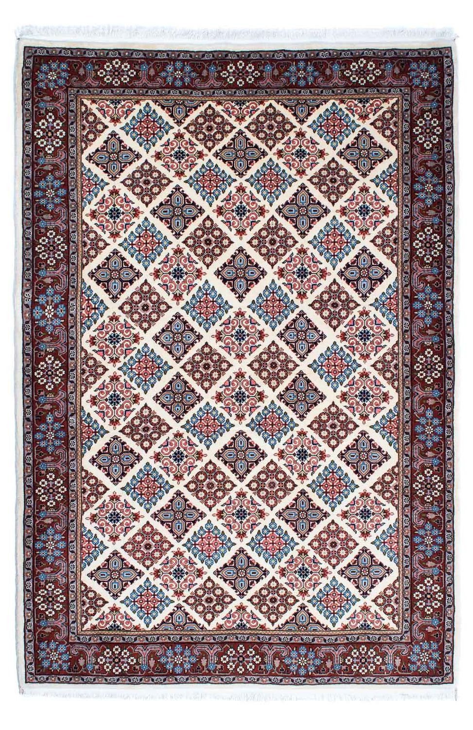 Gabbeh Tapijt - Kashkuli Perzisch - 210 x 141 cm - beige