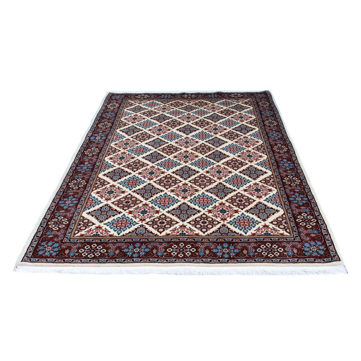 Gabbeh Tapijt - Kashkuli Perzisch - 210 x 141 cm - beige