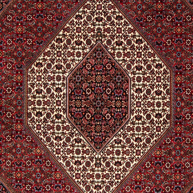 Perzisch tapijt - Bijar - 251 x 176 cm - donkerrood