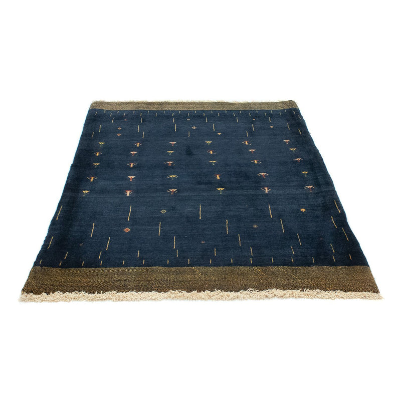 Gabbeh Tapijt - Loribaft Perzisch - 160 x 116 cm - donkerblauw