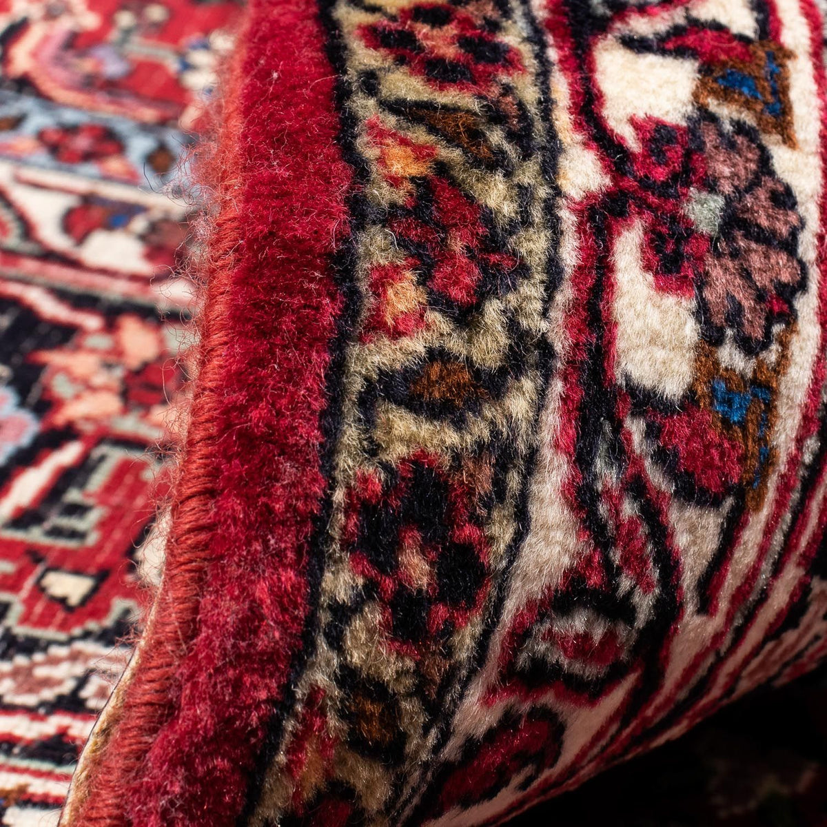 Perzisch tapijt - Bijar - 245 x 174 cm - rood