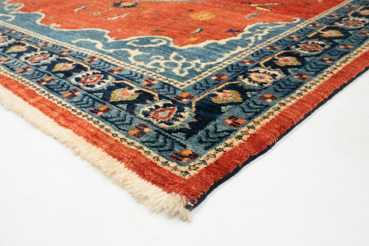 Gabbeh Tapijt - Loribaft Perzisch - 190 x 152 cm - rood