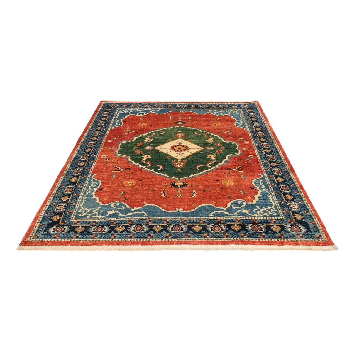 Gabbeh Tapijt - Loribaft Perzisch - 190 x 152 cm - rood