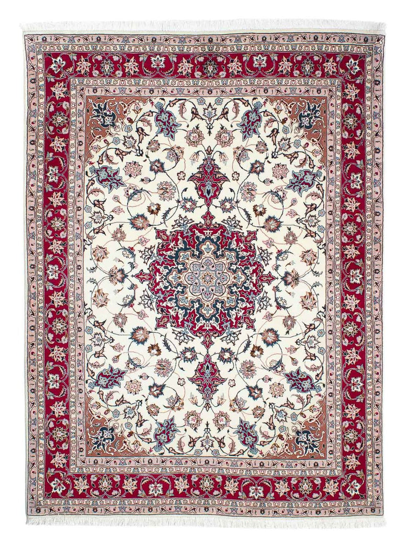 Perzisch tapijt - Tabriz - Royal - 200 x 149 cm - beige