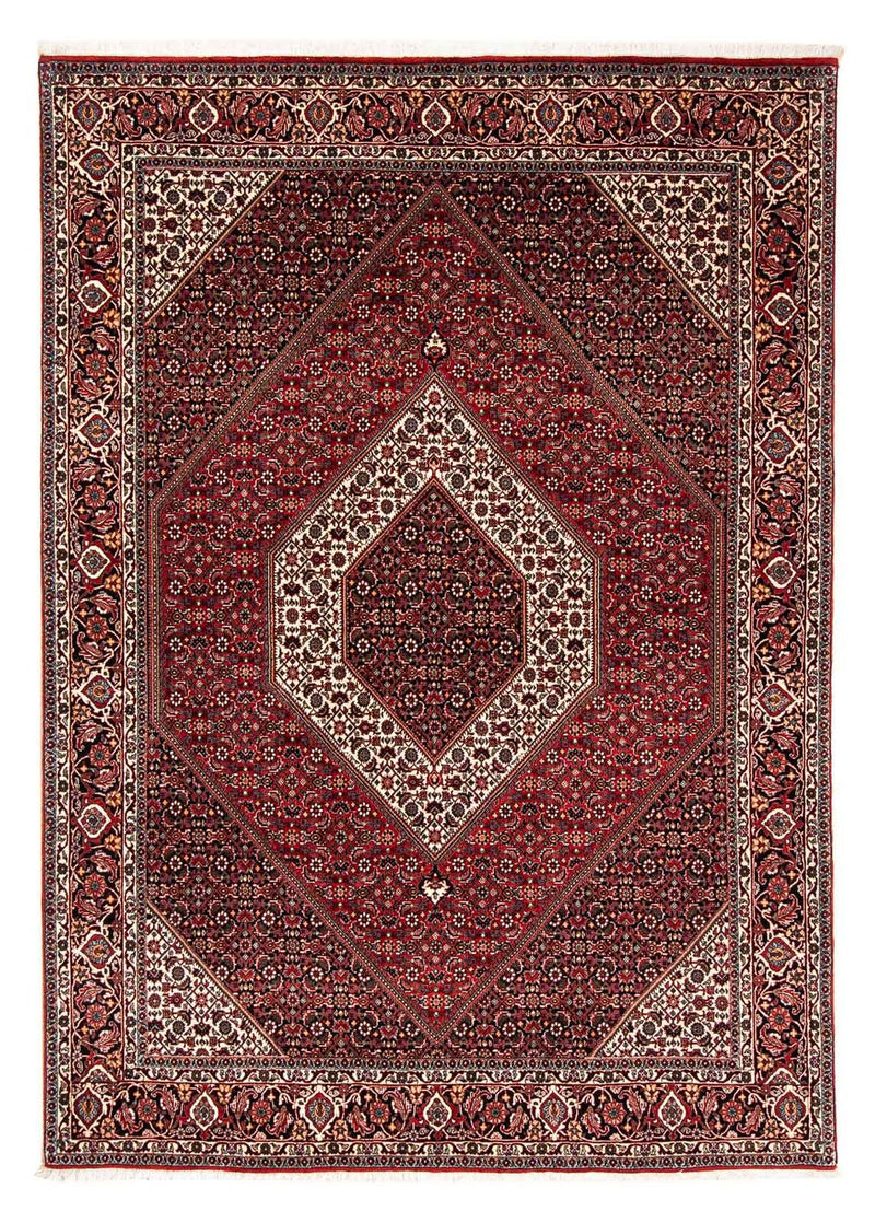 Perzisch tapijt - Bijar - 240 x 172 cm - donkerrood