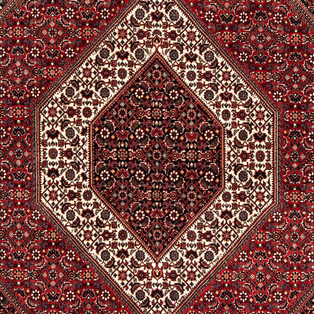 Perzisch tapijt - Bijar - 240 x 172 cm - donkerrood