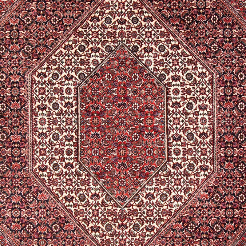 Perzisch tapijt - Bijar - 242 x 168 cm - licht rood