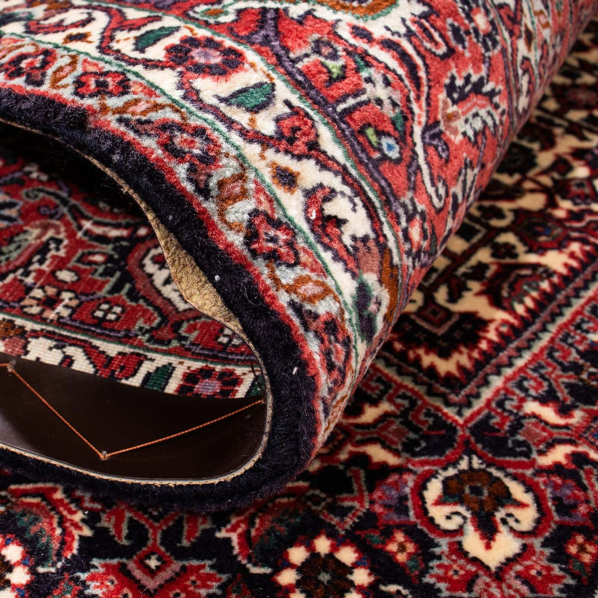 Perzisch tapijt - Bijar - 242 x 168 cm - licht rood