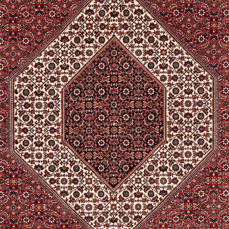 Perzisch tapijt - Bijar - 249 x 174 cm - donkerrood