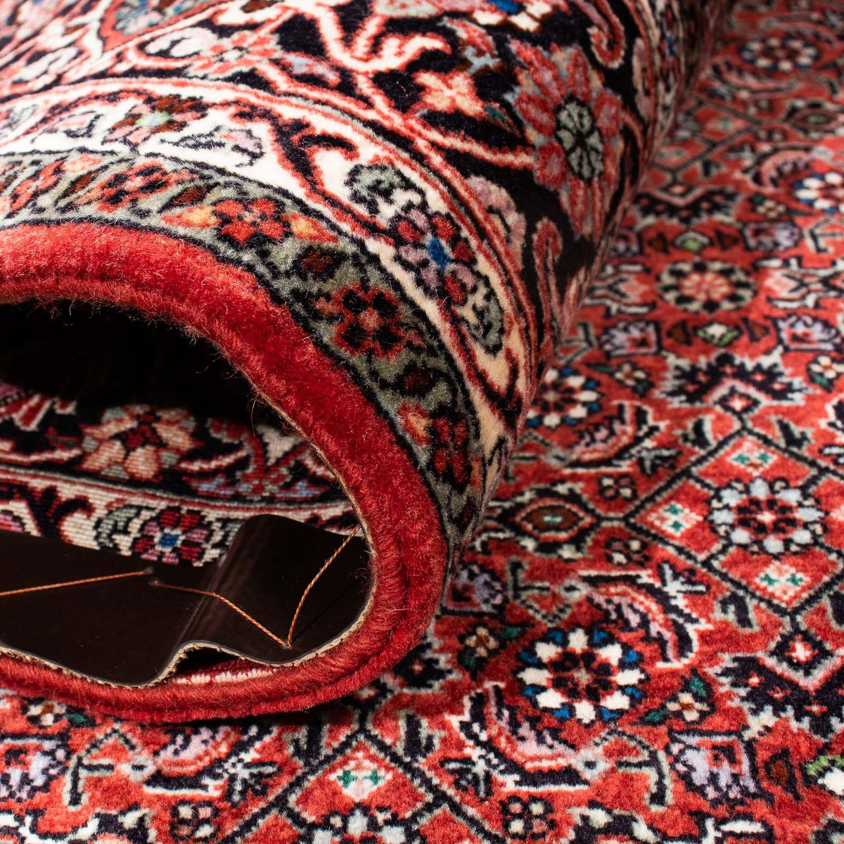 Perzisch tapijt - Bijar - 249 x 174 cm - donkerrood