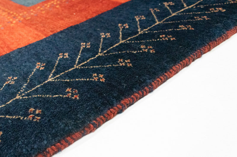 Gabbeh Tapijt - Loribaft Perzisch - 205 x 128 cm - rood