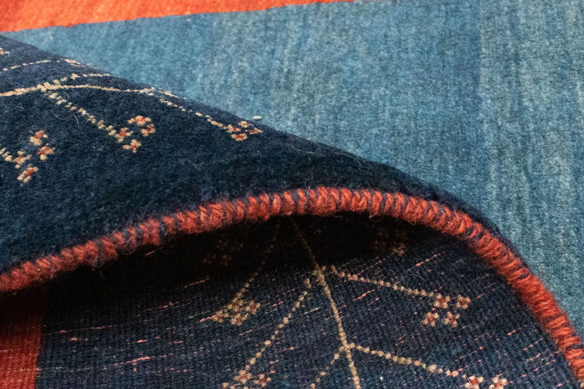 Gabbeh Tapijt - Loribaft Perzisch - 205 x 128 cm - rood