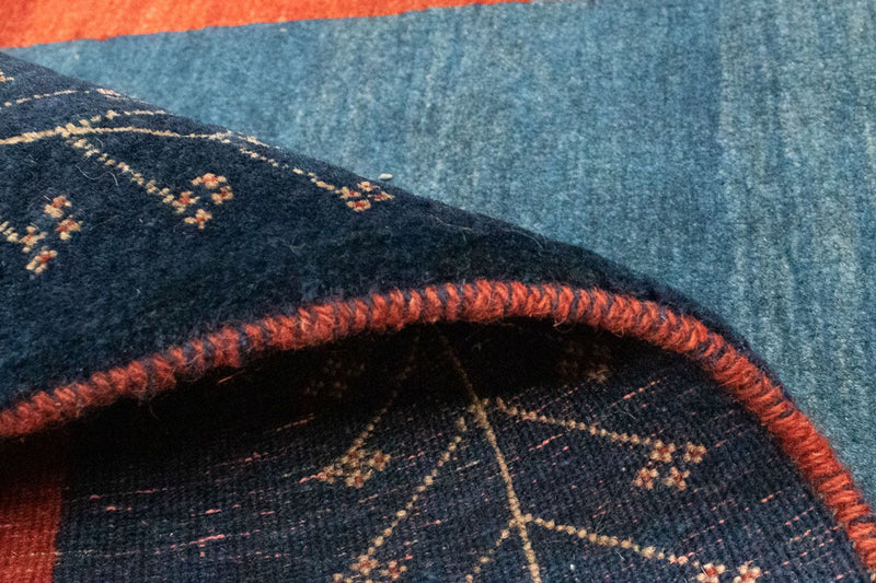 Gabbeh Tapijt - Loribaft Perzisch - 205 x 128 cm - rood