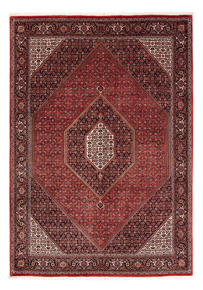 Perzisch tapijt - Bijar - 240 x 171 cm - donkerrood