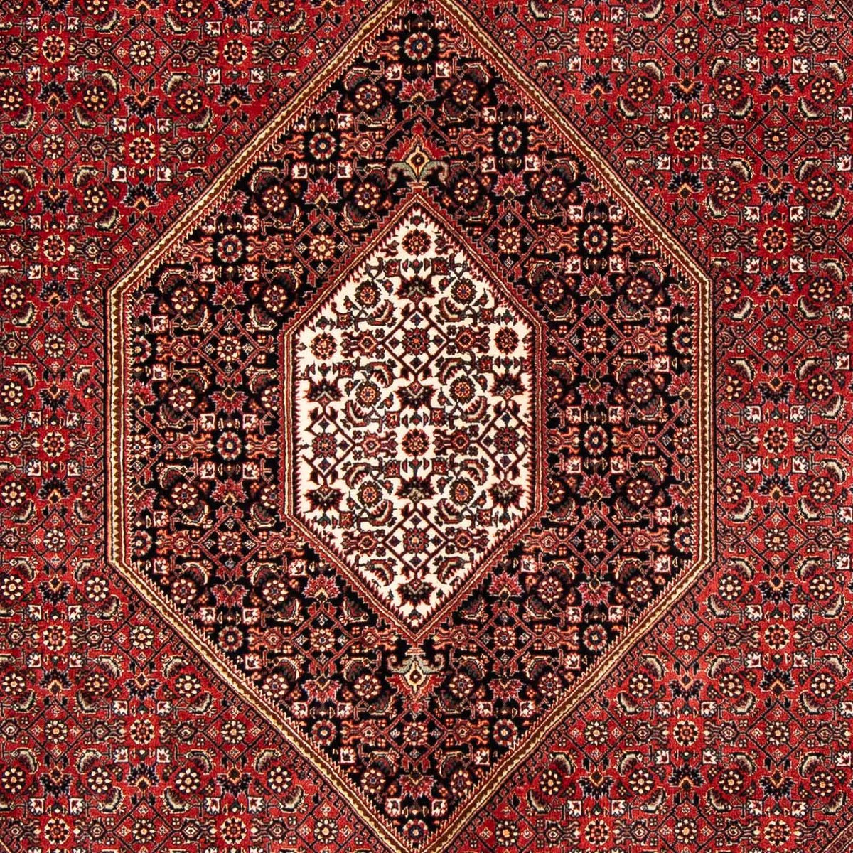 Perzisch tapijt - Bijar - 240 x 171 cm - donkerrood
