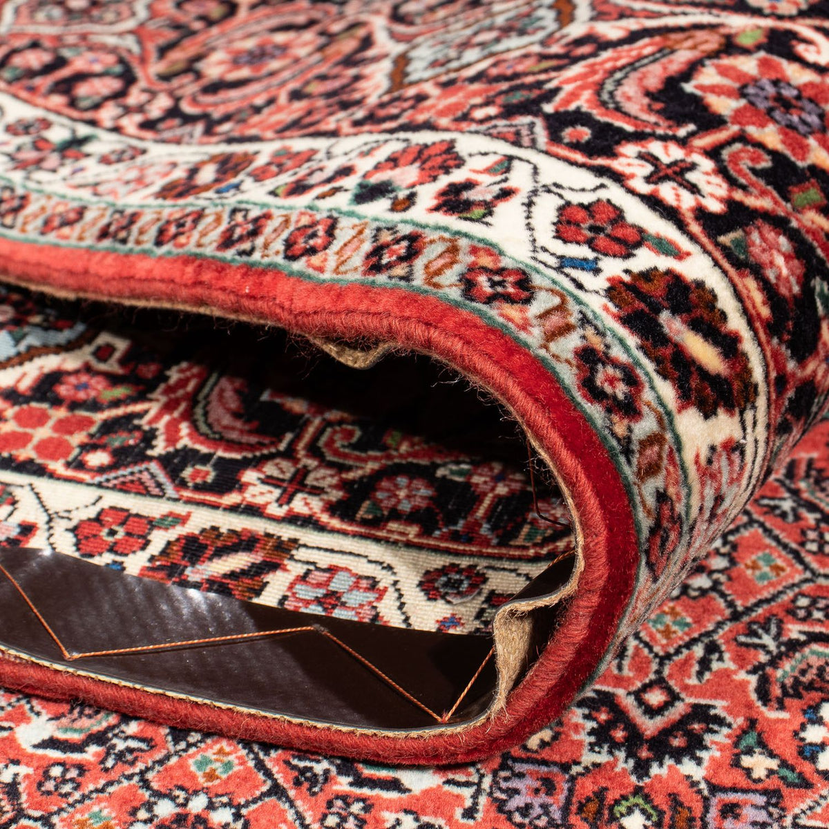 Perzisch tapijt - Bijar - 303 x 203 cm - licht rood