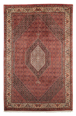 Perzisch tapijt - Bijar - 300 x 203 cm - licht rood