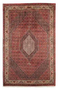 Perzisch tapijt - Bijar - 300 x 203 cm - licht rood