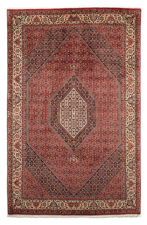 Perzisch tapijt - Bijar - 300 x 203 cm - licht rood