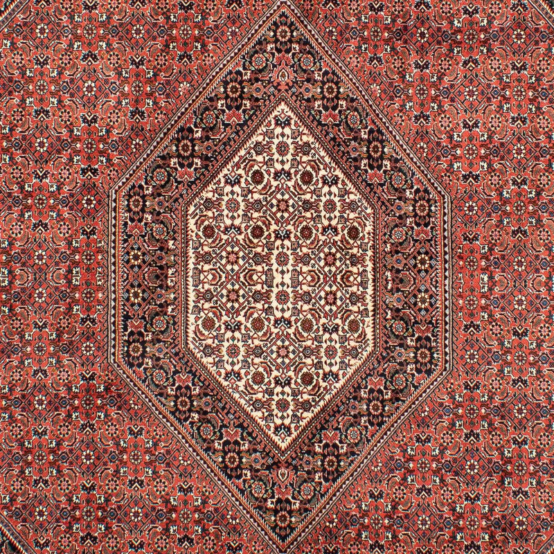 Perzisch tapijt - Bijar - 300 x 203 cm - licht rood