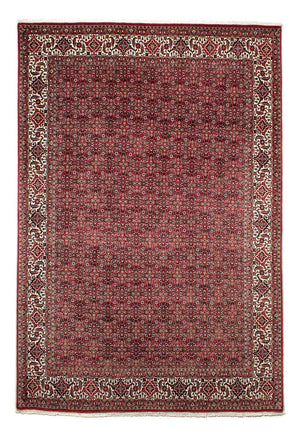Perzisch tapijt - Bijar - 309 x 209 cm - donkerrood