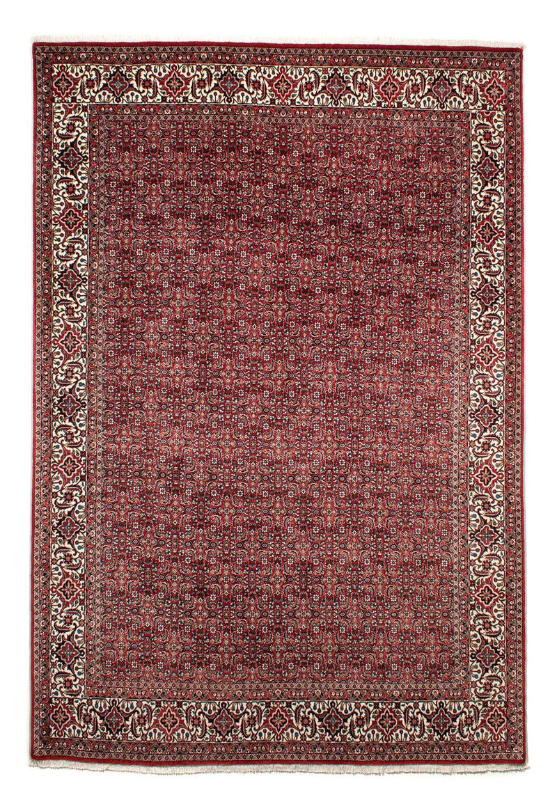 Perzisch tapijt - Bijar - 309 x 209 cm - donkerrood