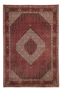 Perzisch tapijt - Bijar - 300 x 203 cm - donkerrood