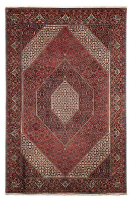 Perzisch tapijt - Bijar - 309 x 208 cm - donkerrood