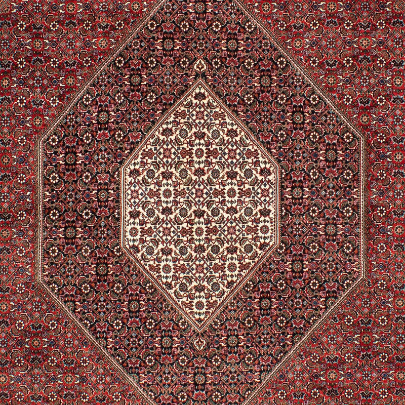 Perzisch tapijt - Bijar - 309 x 208 cm - donkerrood