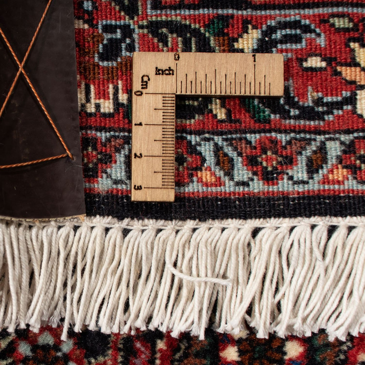 Perzisch tapijt - Bijar - 309 x 208 cm - donkerrood