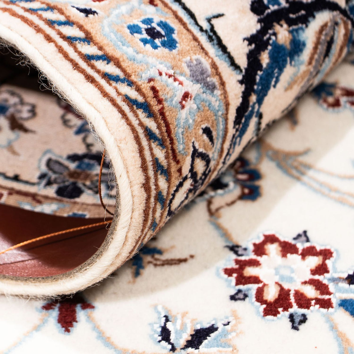 Perzisch tapijt - Nain - Premium - 204 x 129 cm - beige