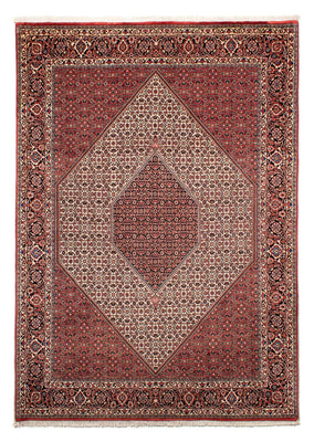 Perzisch tapijt - Bijar - 289 x 204 cm - donkerrood