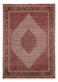 Perzisch tapijt - Bijar - 289 x 204 cm - donkerrood