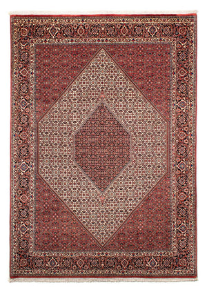 Perzisch tapijt - Bijar - 289 x 204 cm - donkerrood