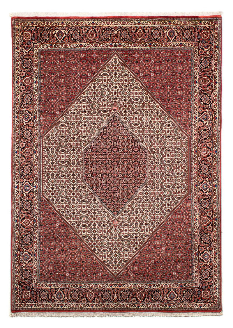 Perzisch tapijt - Bijar - 289 x 204 cm - donkerrood