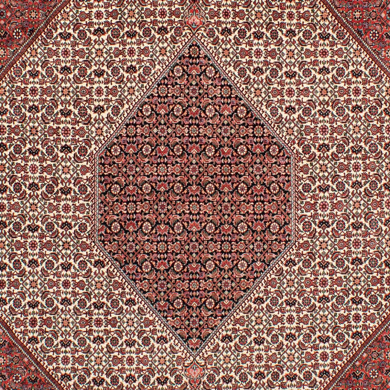Perzisch tapijt - Bijar - 289 x 204 cm - donkerrood