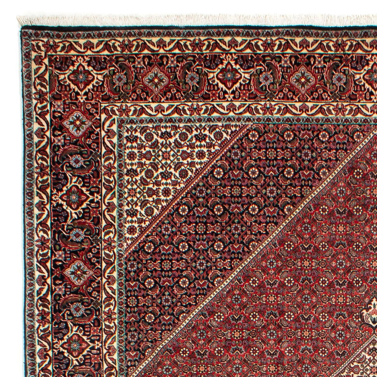 Perzisch tapijt - Bijar - 311 x 205 cm - licht rood