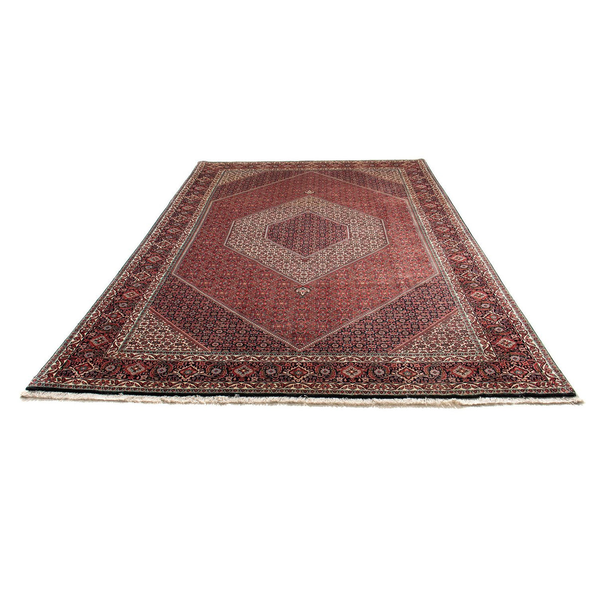 Perzisch tapijt - Bijar - 311 x 205 cm - licht rood