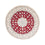 Perzisch tapijt - Nain rond  - 250 x 250 cm - rood