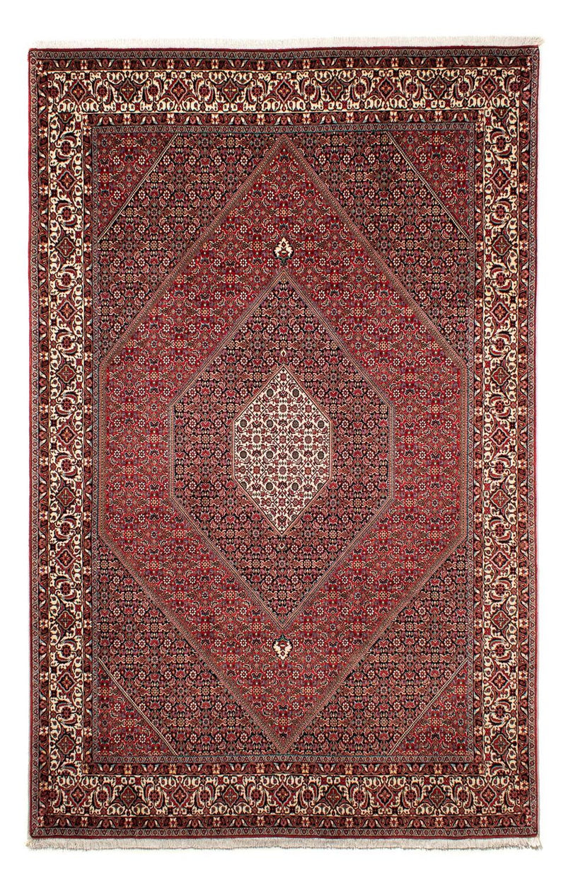 Perzisch tapijt - Bijar - 307 x 205 cm - donkerrood