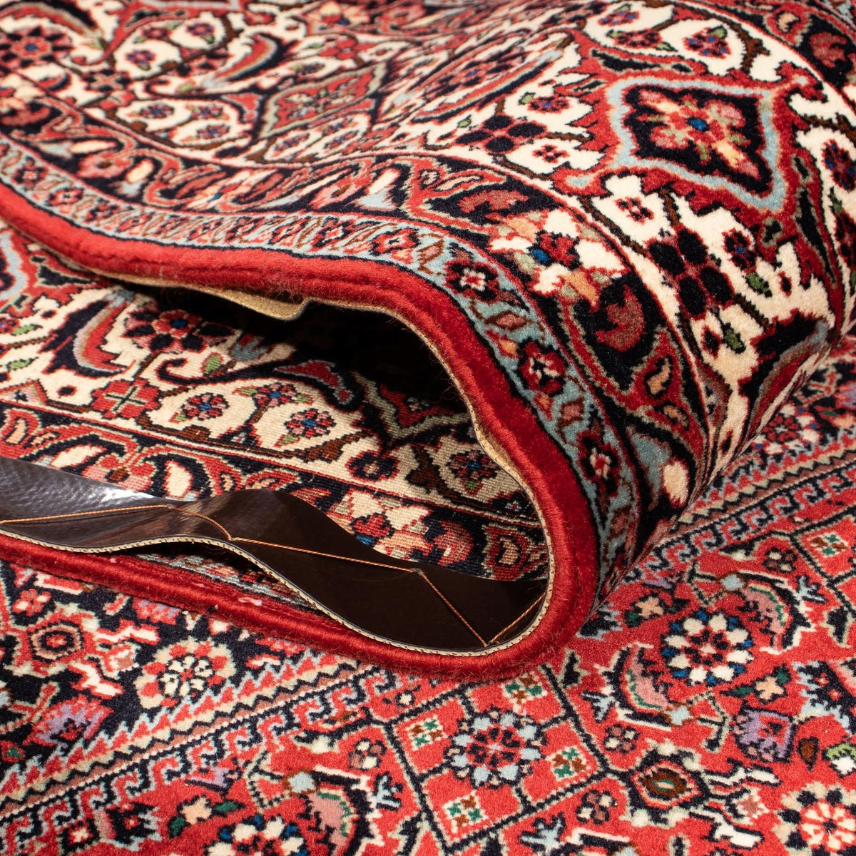 Perzisch tapijt - Bijar - 307 x 205 cm - donkerrood